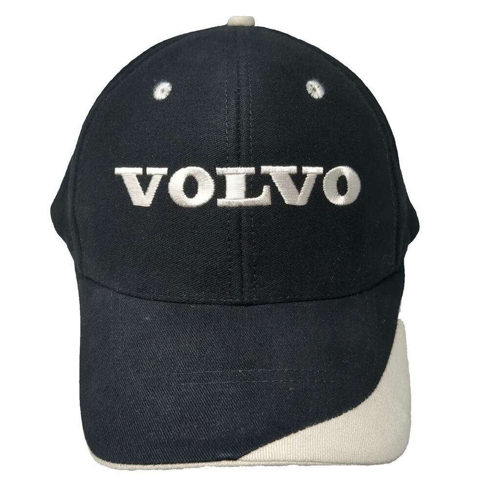 Cyrk Volvo Trucks Baseball Cap Black One Size Embroidered Logo Strapback Hat